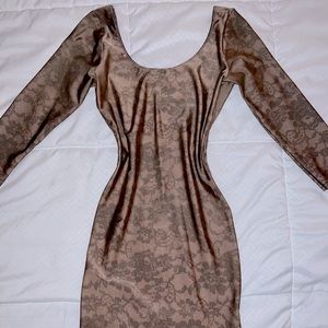 Floral Bodycon MIDI dress